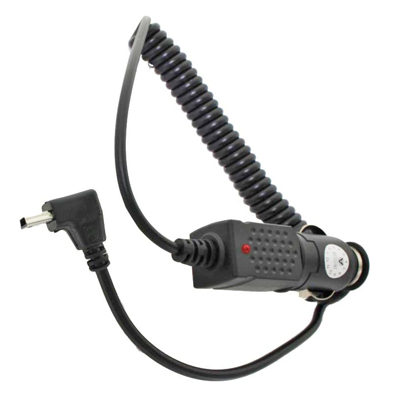 Câble de charge mini-USB pour voiture avec courant de charge 1A et prise coudée, longueur de câble d'environ 1 mètre