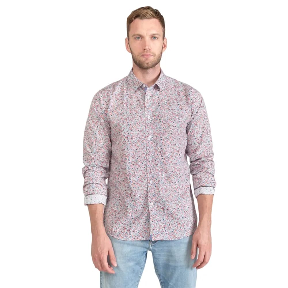 Chemise Le Temps Des Cerises Rodel a motif fleuri Homme Multicolor