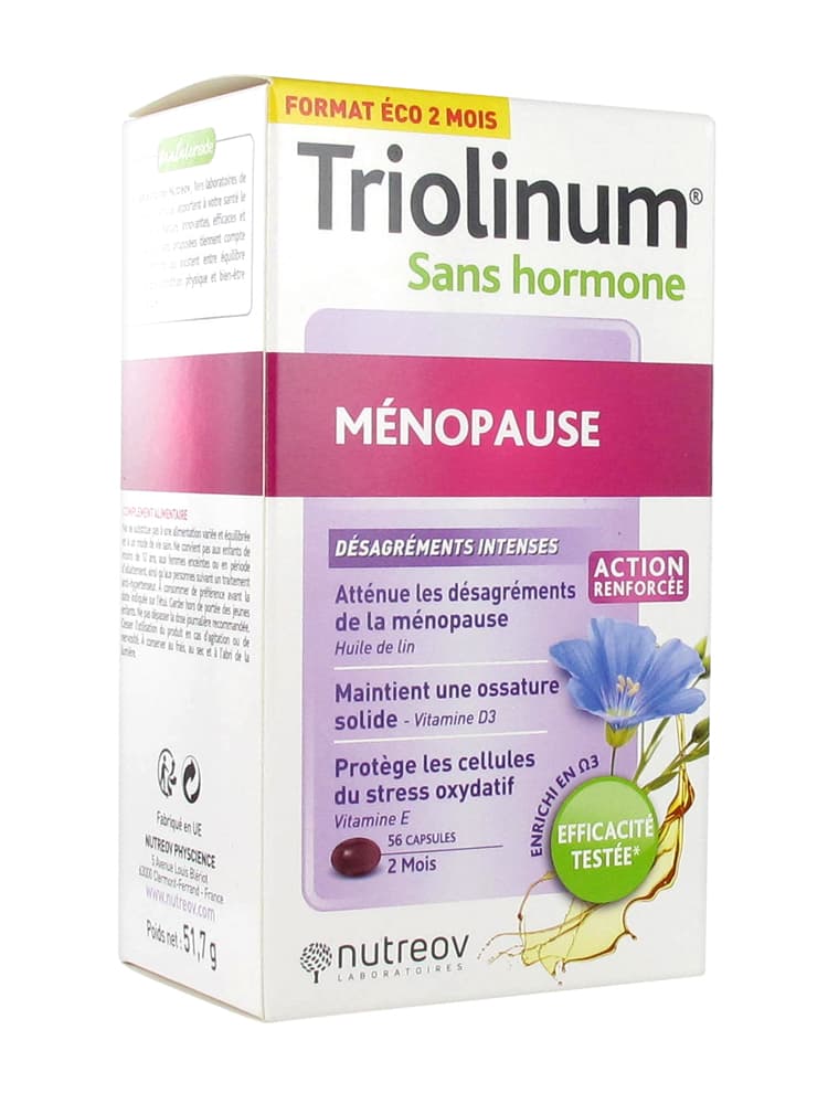 Nutreov Triolinum Sans Hormone Intensive 56 Capsules