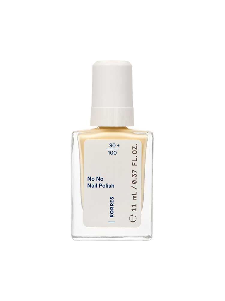 Korres No No Vernis à Ongles Brillance 11 ml - Couleur : 32 Pastel Yellow